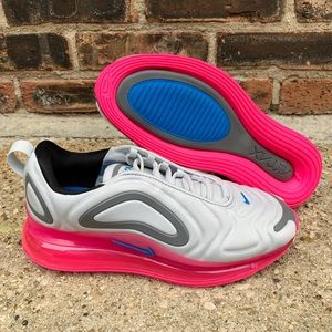 Nike Air Max 720 GS Platinum Pink Sz 6Y = Wom 7.5